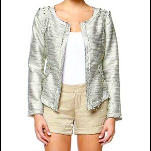 Miilla Studded Metallic Jacket - Women’s 
Sz Small